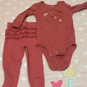 Carter's Red Kids Matching Set